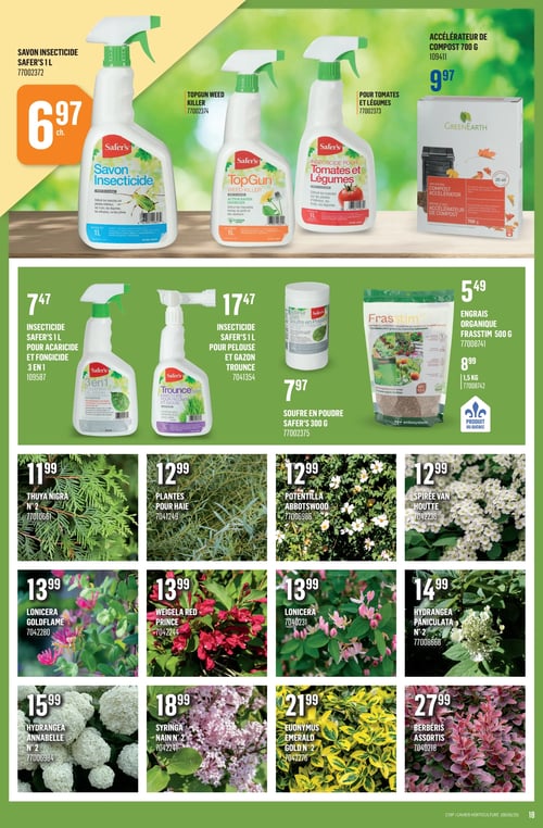 Circulaire Canac - Cahier Horticulture - Page 18