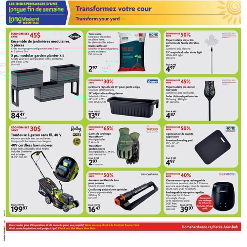 Circulaire Home Hardware - Centre de Rénovation - Page 8