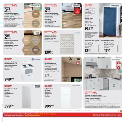 Circulaire Home Hardware - Centre de Rénovation - Page 16