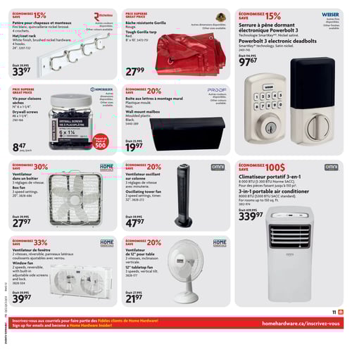 Circulaire Home Hardware - Centre de Rénovation - Page 20