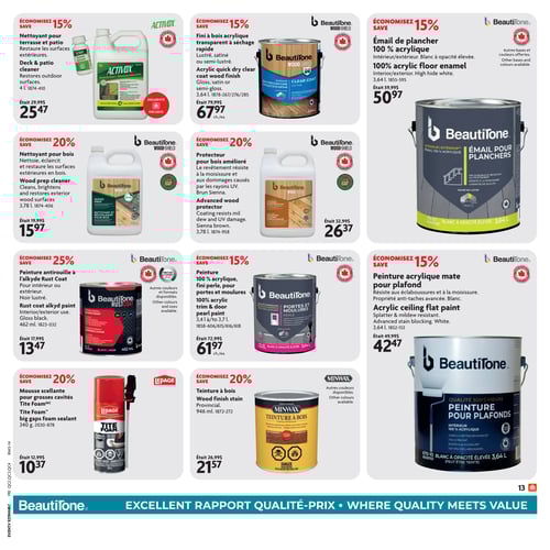 Circulaire Home Hardware - Centre de Rénovation - Page 23