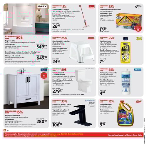 Circulaire Home Hardware - Centre de Rénovation - Page 24