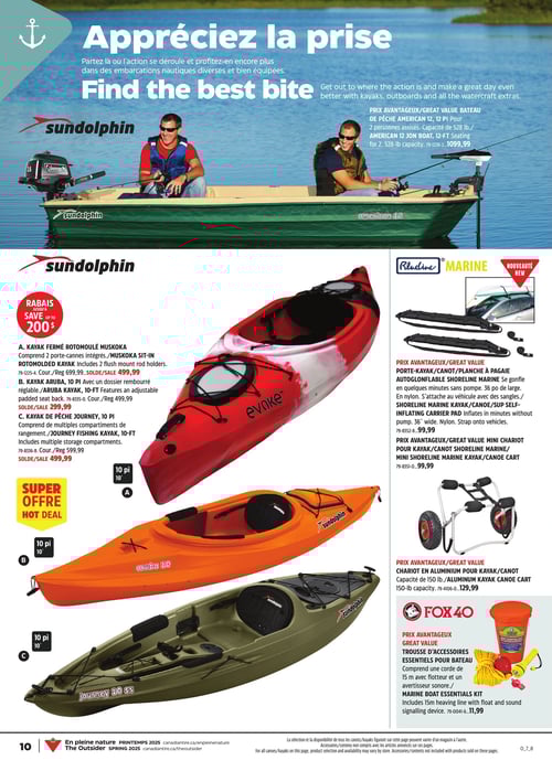 Circulaire Canadian Tire - En Pleine Nature - Page 10