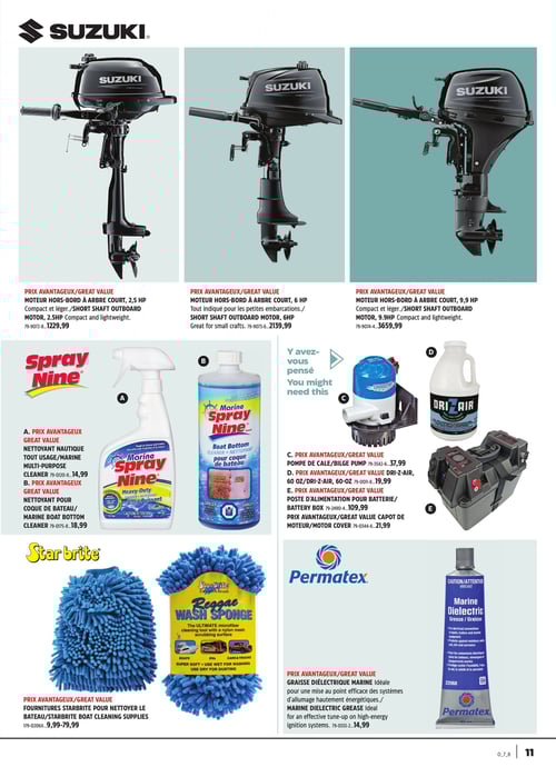 Circulaire Canadian Tire - En Pleine Nature - Page 11