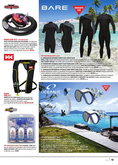 Circulaire Canadian Tire - En Pleine Nature - Page 13