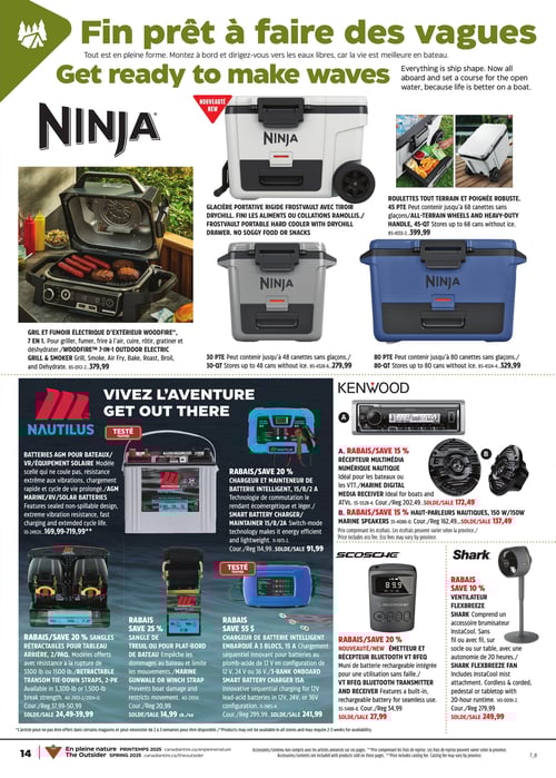 Circulaire Canadian Tire - En Pleine Nature - Page 14