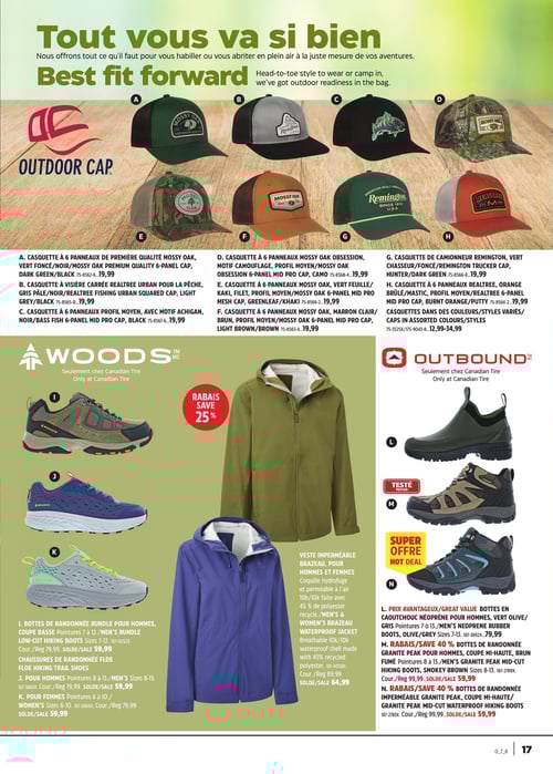 Circulaire Canadian Tire - En Pleine Nature - Page 17