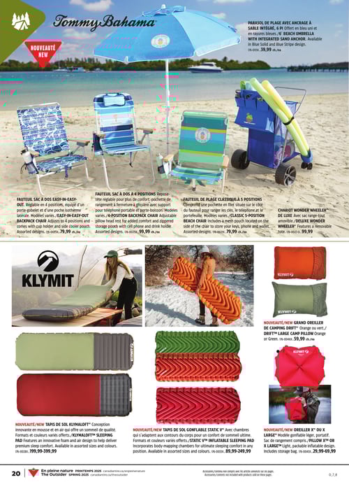 Circulaire Canadian Tire - En Pleine Nature - Page 20