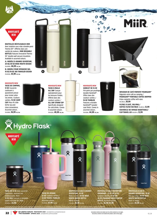 Circulaire Canadian Tire - En Pleine Nature - Page 22