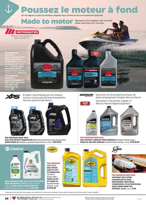 Circulaire Canadian Tire - En Pleine Nature - Page 24
