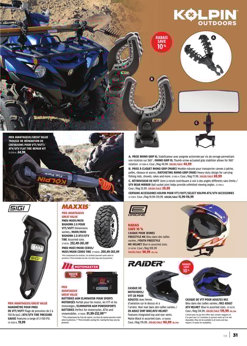 Circulaire Canadian Tire - En Pleine Nature - Page 32