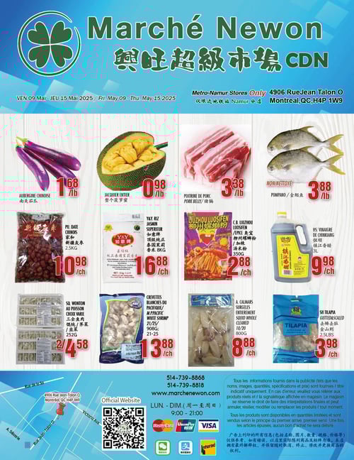 Circulaire Marché Newon Jean Talon - Page 1