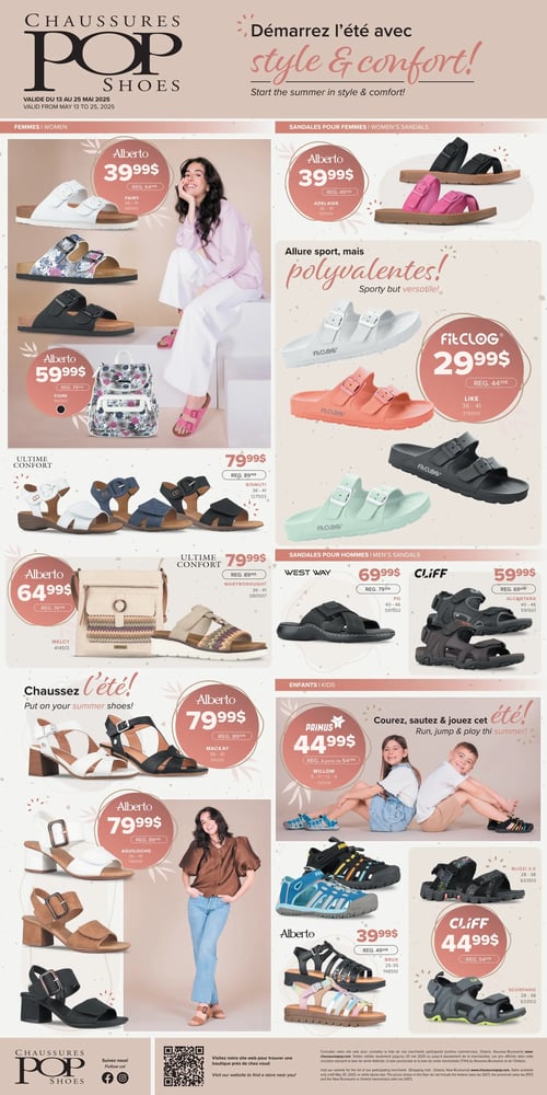 Circulaire Chaussures Pop - Page 1
