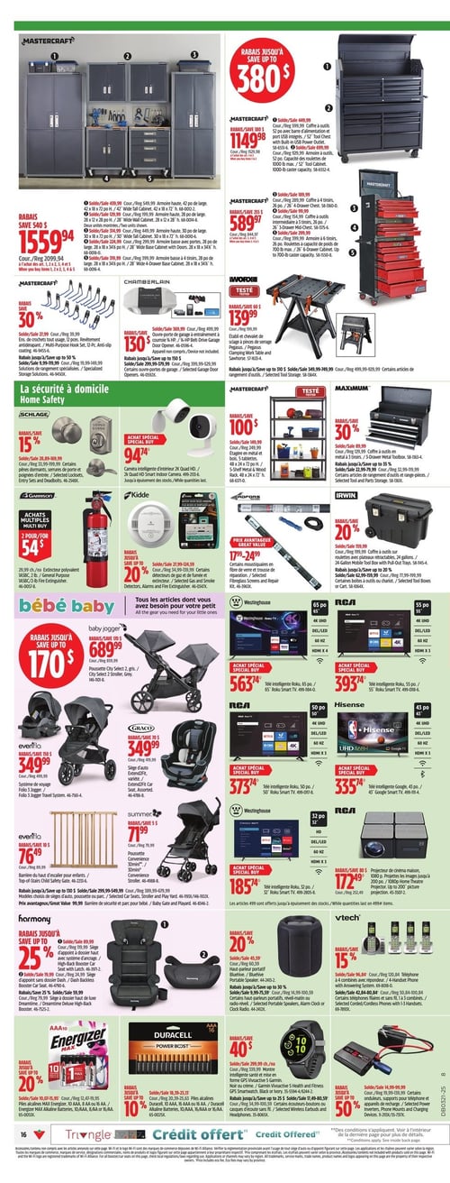 Circulaire Canadian Tire - Page 25