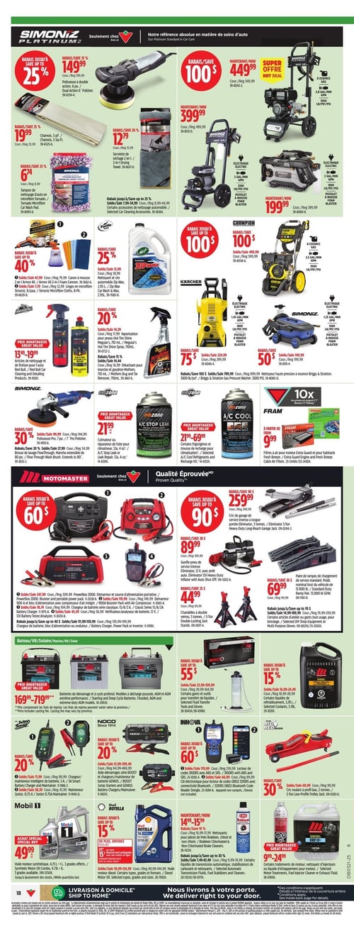 Circulaire Canadian Tire - Page 27