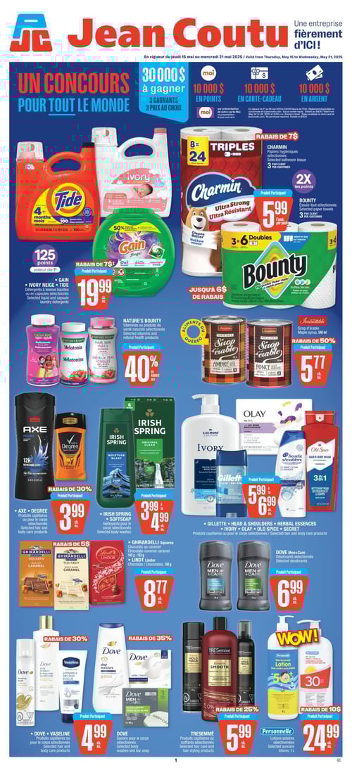 Circulaire Jean Coutu - Page 1