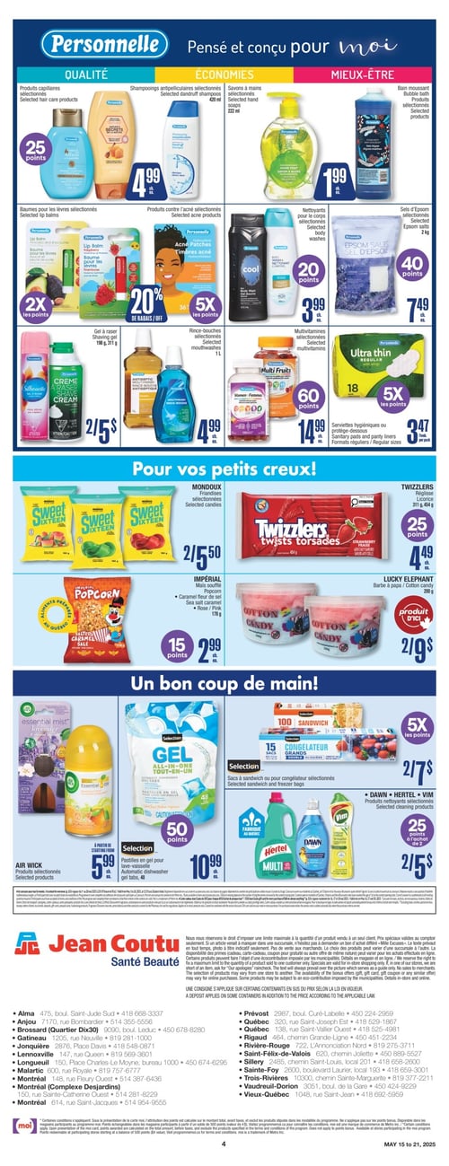 Circulaire Jean Coutu - Santé Beauté - Page 4