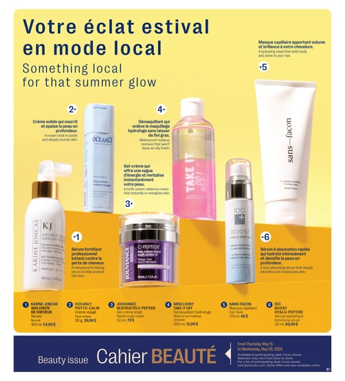 Circulaire Jean Coutu - Cahier Beauté - Page 7
