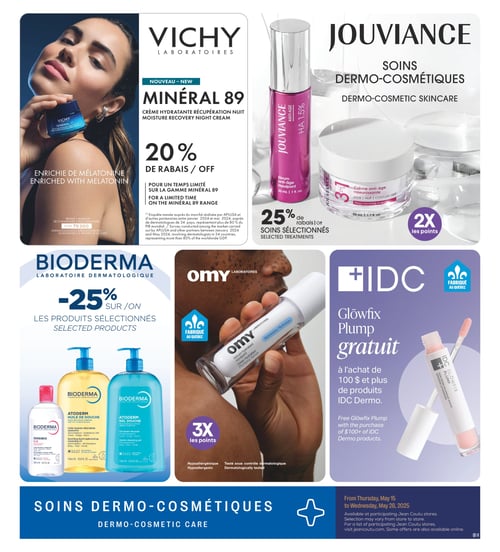Circulaire Jean Coutu - Cahier Beauté - Page 9