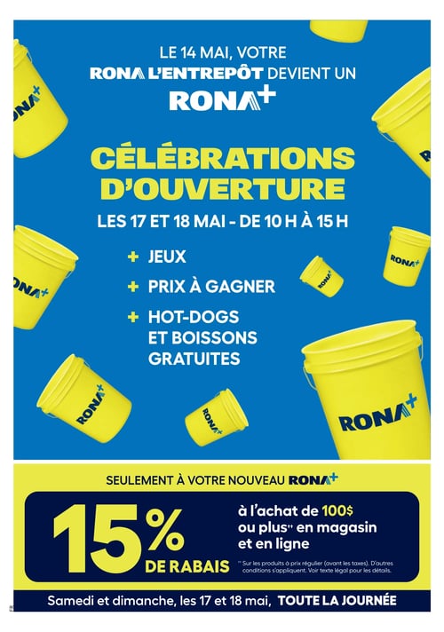 Circulaire Rona - Page 1