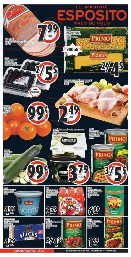 Circulaire Le Marché Esposito - Page 1