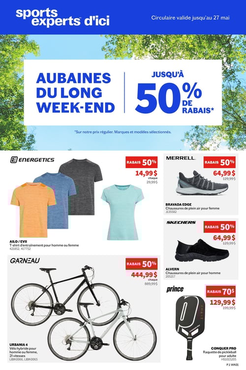 Circulaire Sports Experts - Page 1
