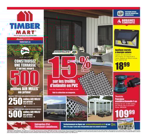 Circulaire Timber Mart - Page 1