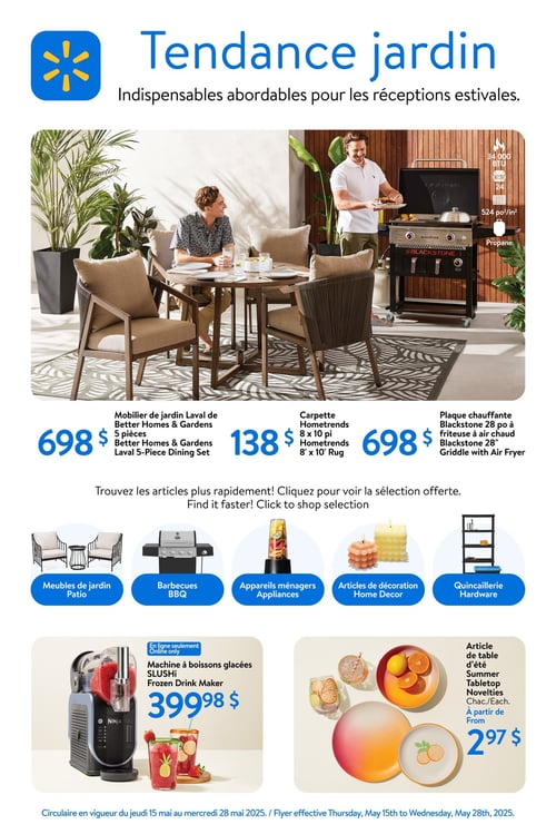 Circulaire Walmart - Tendance Jardin - Page 1