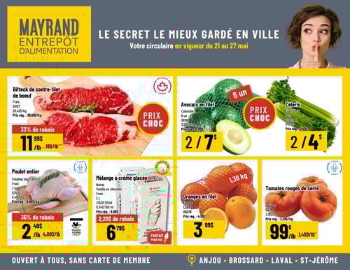 Circulaire Mayrand Entrepôt D'alimentation - Page 1