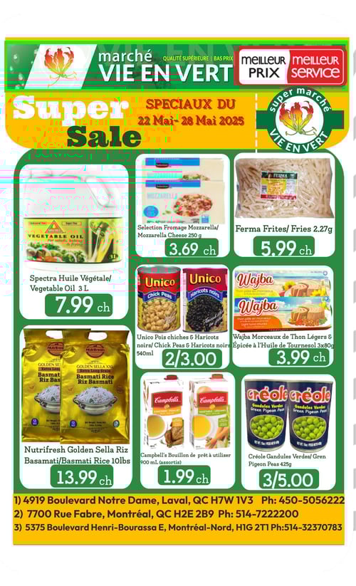 Circulaire Marché Vie en Vert - Page 3