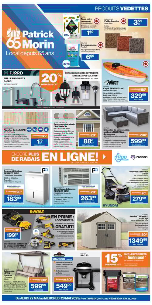Circulaire Patrick Morin - Page 1