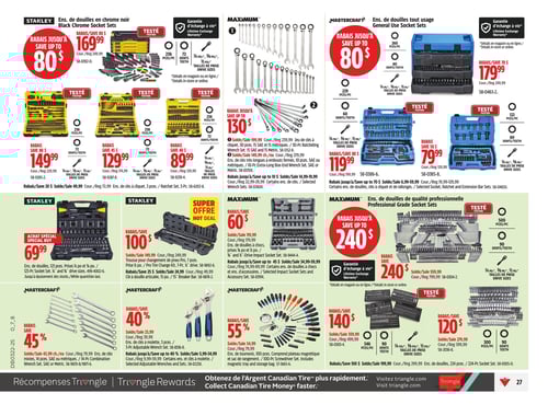 Circulaire Canadian Tire - Page 33