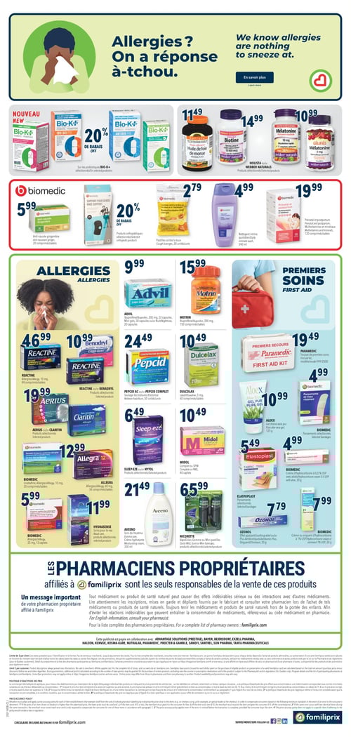 Circulaire Familiprix - Clinique - Page 2