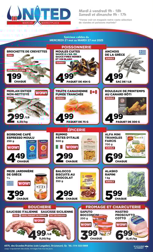 Circulaire United Supermarché - Page 1