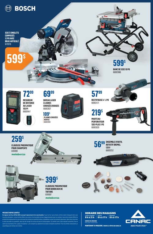Circulaire Canac - Cahier Outils - Page 4