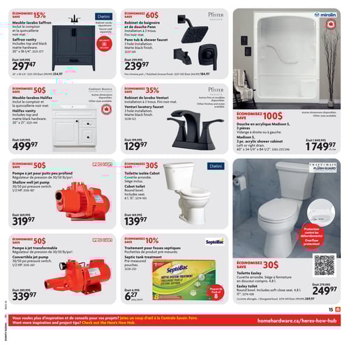 Circulaire Home Hardware - Page 15