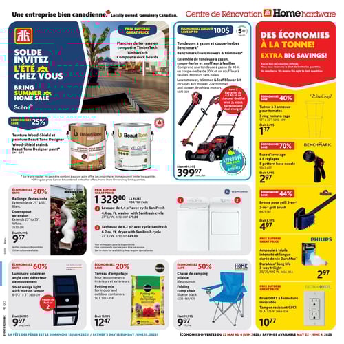 Circulaire Home Hardware - Centre de Rénovation - Page 1