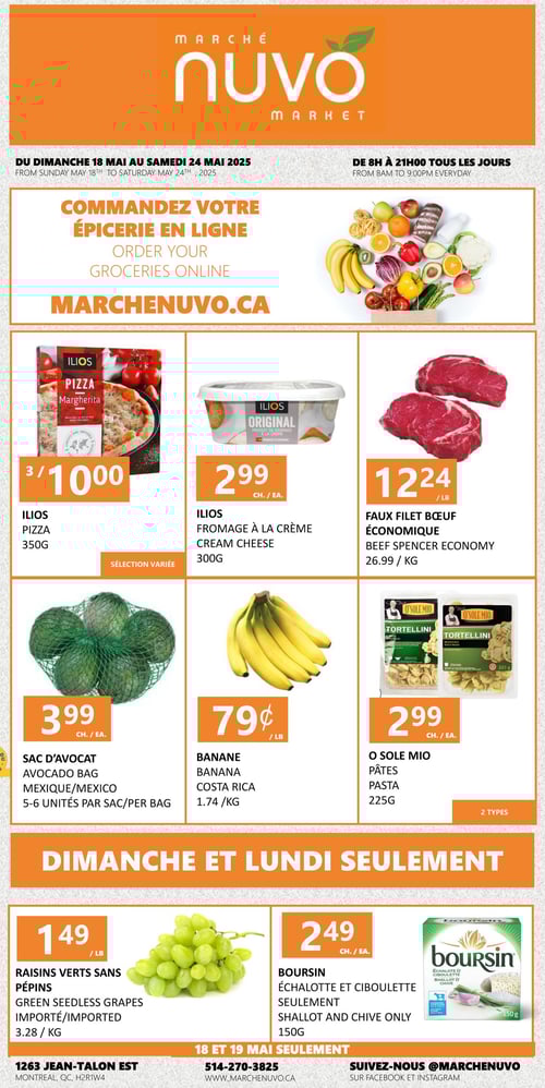Circulaire Marché Nuvo - Page 1