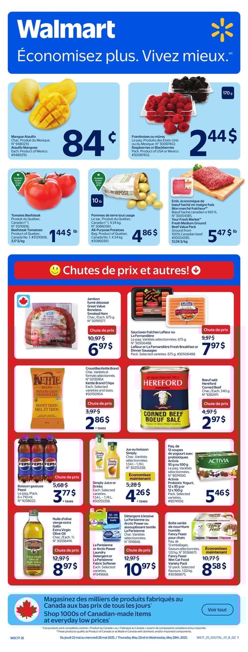 Circulaire Walmart - Page 1