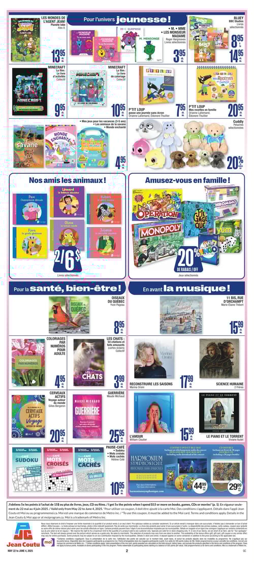Circulaire Jean Coutu - Divertissement pour toute la Famille - Page 2