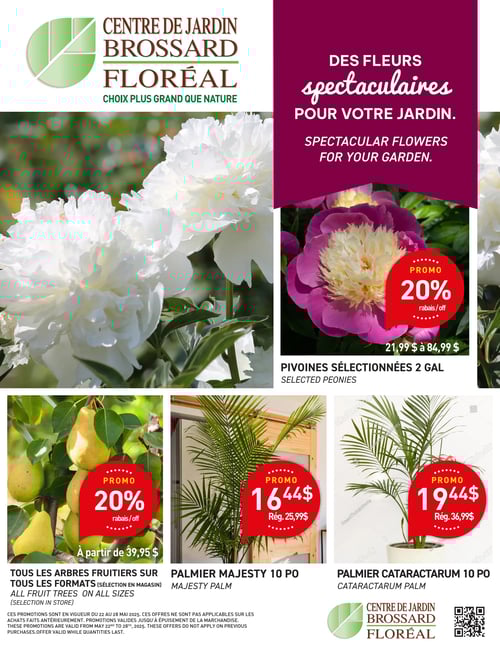 Circulaire Centre de Jardin Floréal - Page 1