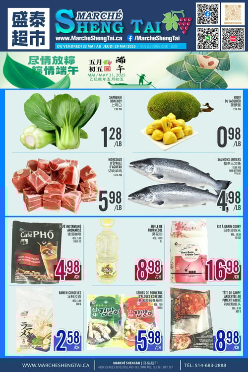 Circulaire Marché Sheng Tai - Page 1