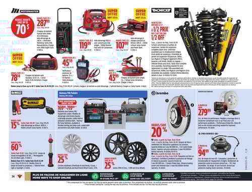 Circulaire Canadian Tire - Page 43