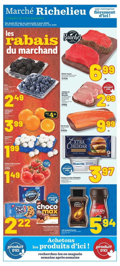 Circulaire Marché Richelieu - Page 1