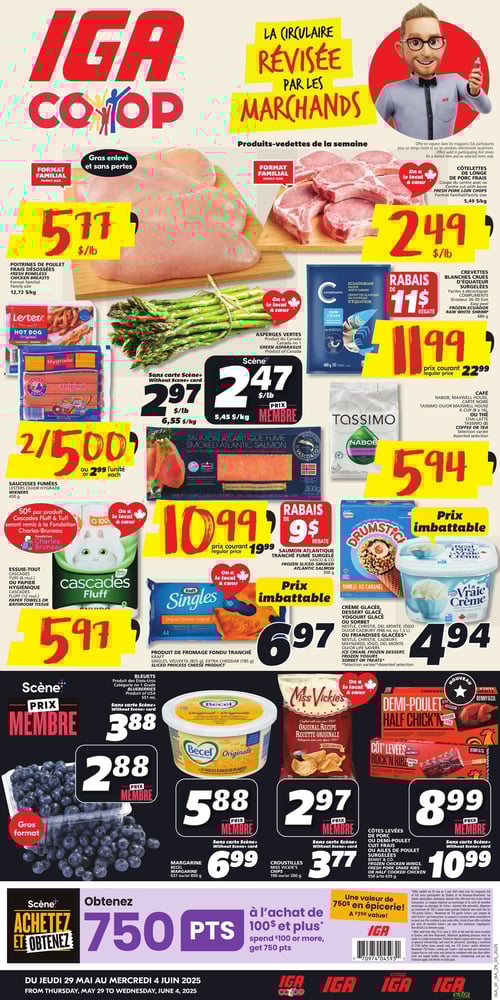 Circulaire IGA Coop Nouveau Brunswick - Page 1