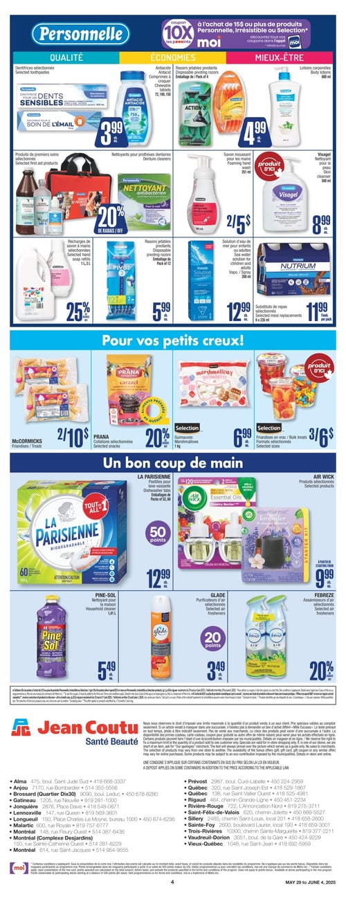 Circulaire Jean Coutu - Santé Beauté - Page 4