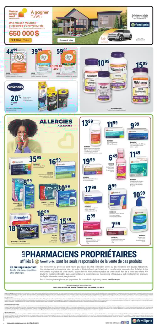 Circulaire Familiprix - Clinique - Page 2
