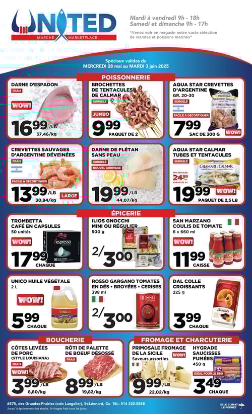 Circulaire United Supermarché - Page 1
