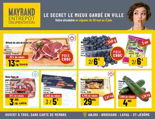 Circulaire Mayrand Entrepôt D'alimentation - Page 1