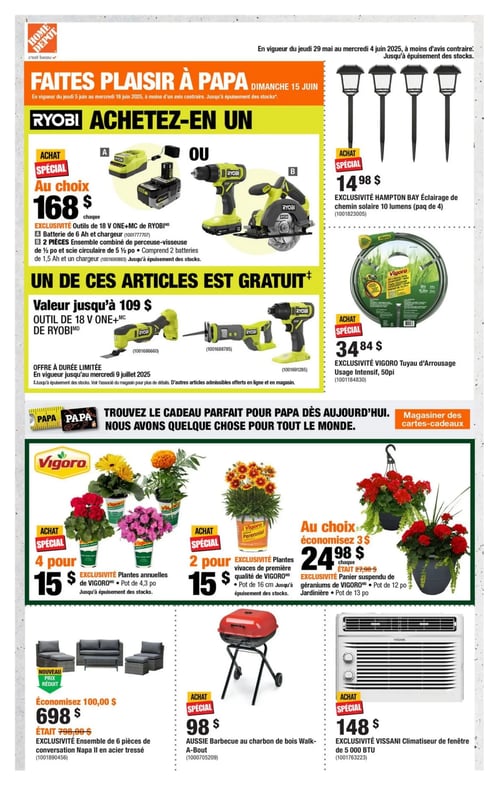 Circulaire Home Depot - Page 1